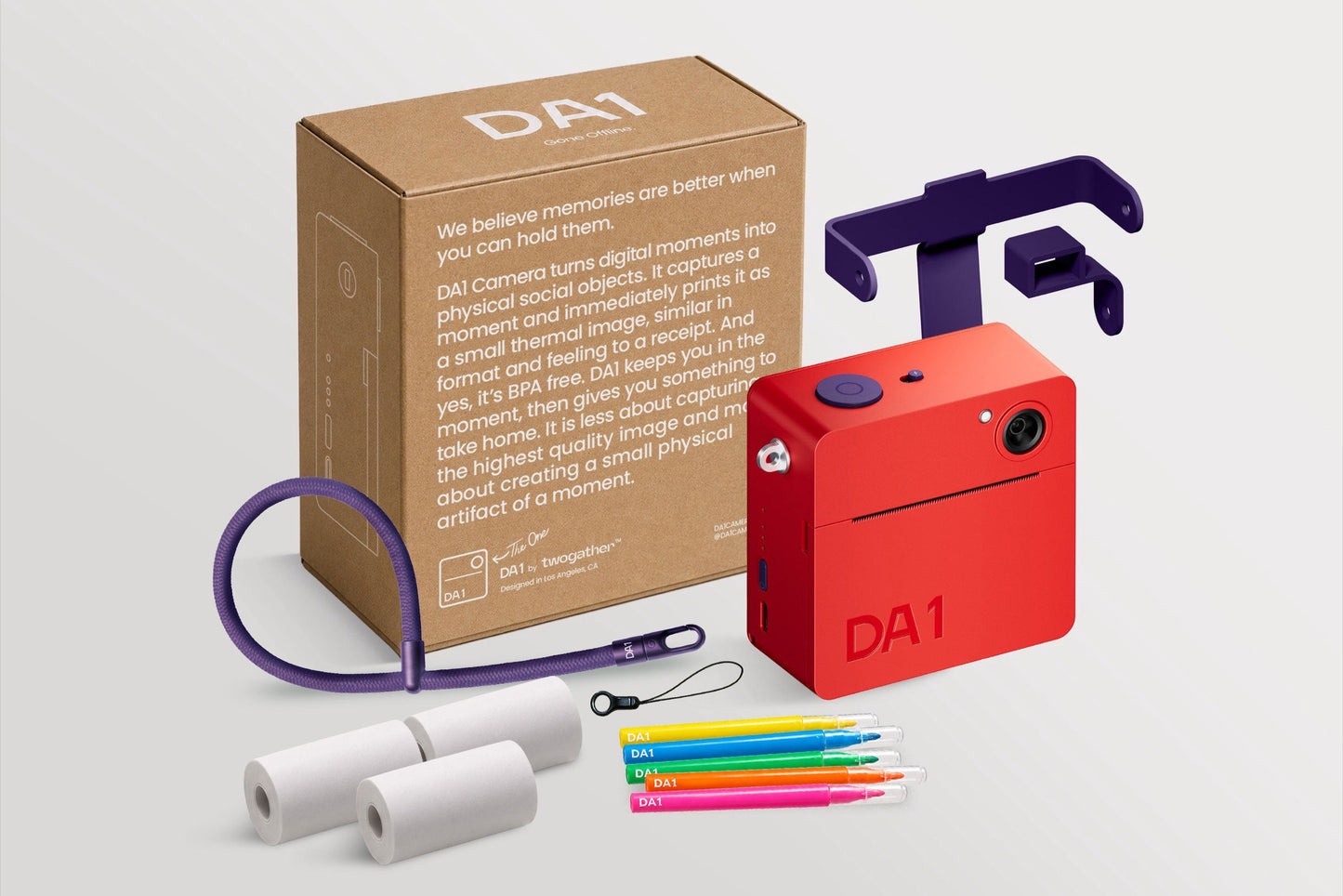 DA1 Camera - Neon Orange